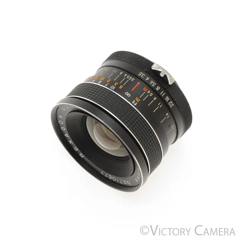 Rexagon 23mm f3.5 Wide Angle Lens for Nikon Non-AI [EXC]