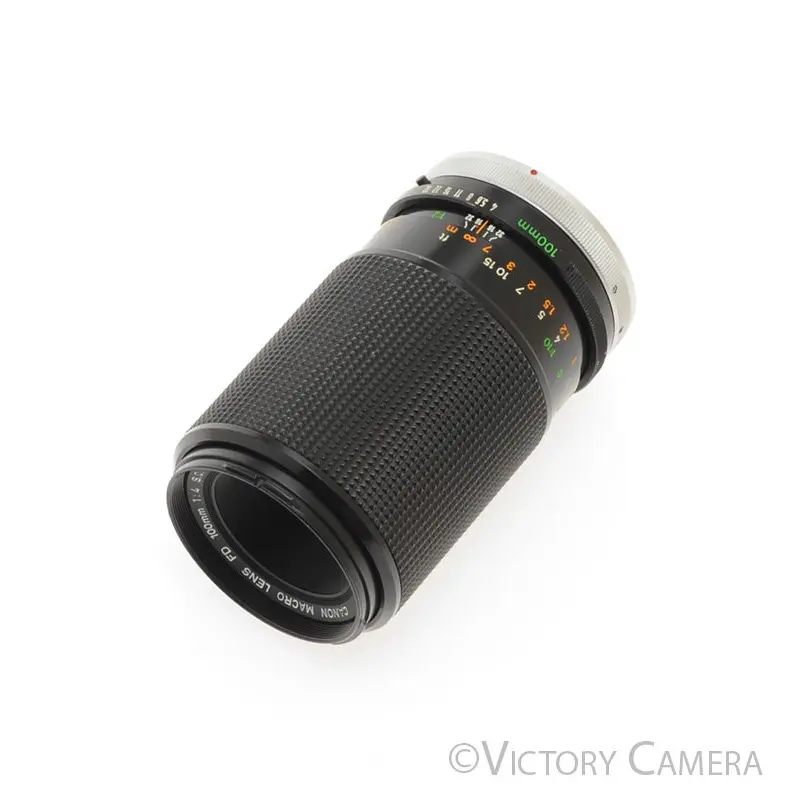 Canon 100mm f4 S.C. FD Telephoto Macro Lens