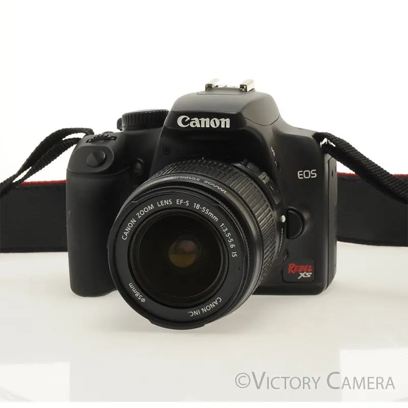 Canon Rebel XS 1000D 10.1 MP Digital Camera w/ 18-55mm Zoom Lens [EXC+]
