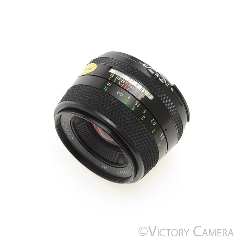 Chinon 28mm f2.8 Multi-Coated Wide Angle Lens for Nikon AI [EXC+]