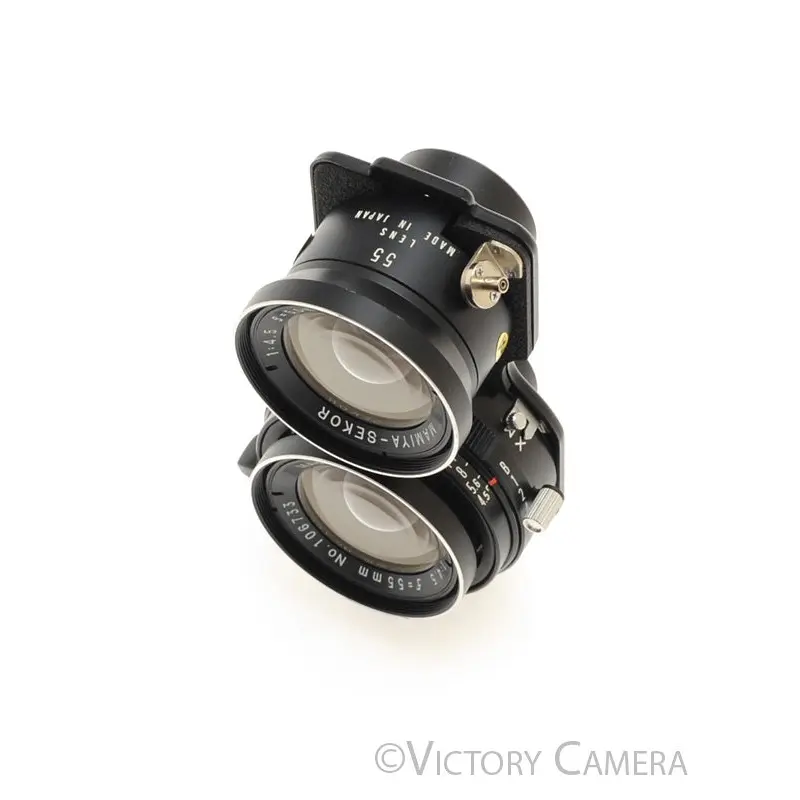 Mamiya C220 C330 TLR 55mm f4.5 Wide Angle Lens w/ Case [EXC+]