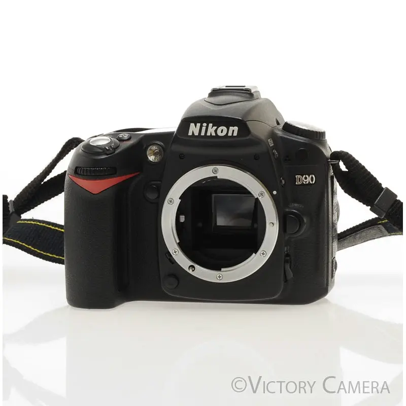 Nikon D90 12.3MP Digital SLR Digital Camera Body ~5,112 Shutter Count~ [EXC]