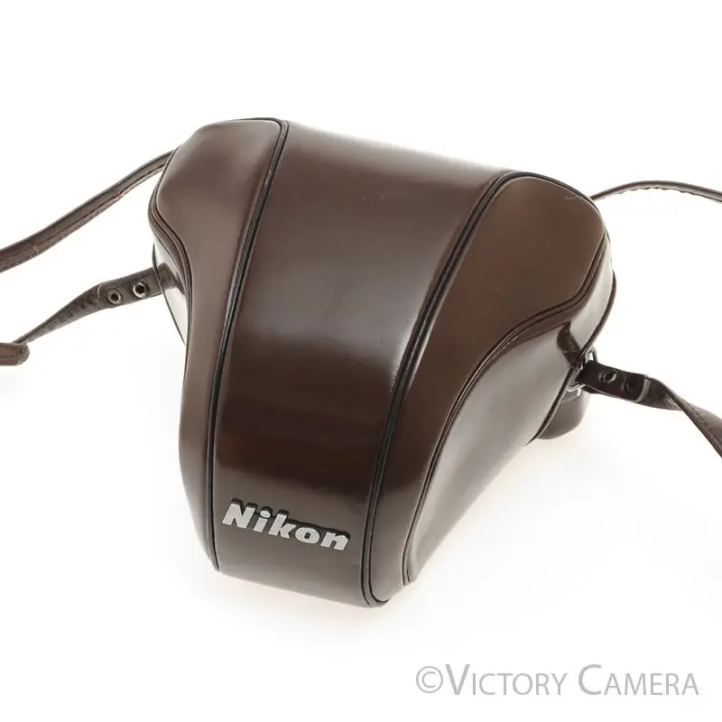 Nikon F Brown Leather Ever Ready Case "CTZ" for F Camera  [EXC]