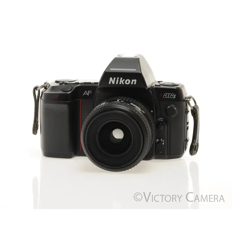 Nikon N8008s AF SLR 35mm Film Camera w/ Nikkor 35-80mm Zoom Lens [EXC+]