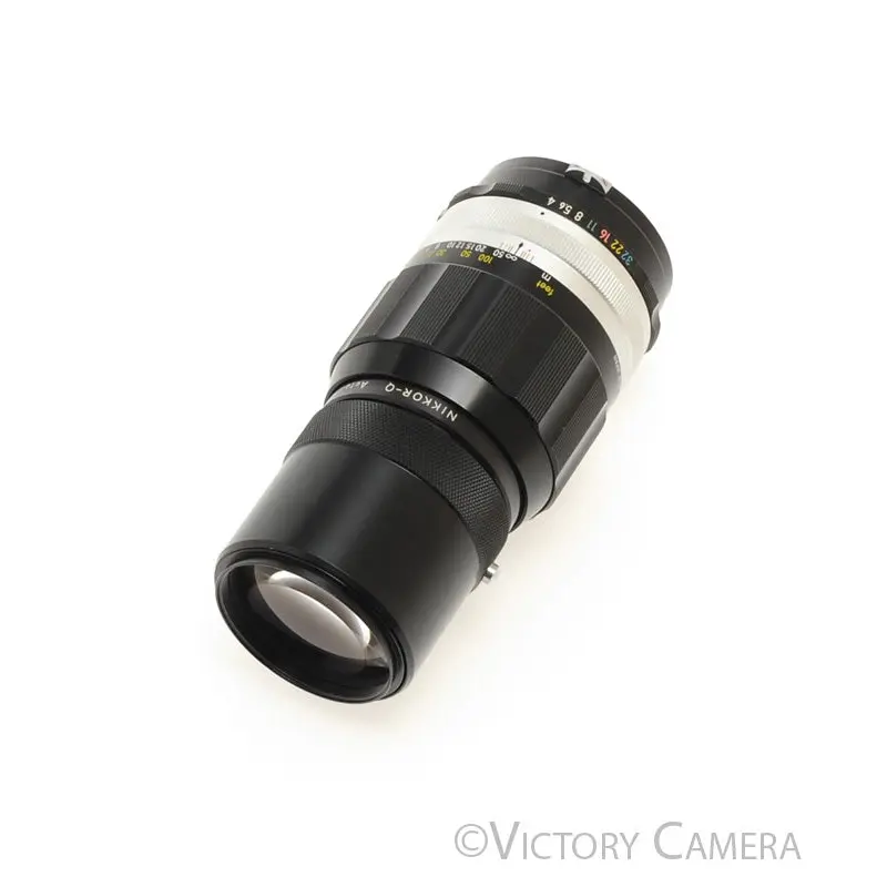 Nikon Nikkor-Q Auto 200mm f4 Photomic Non-AI Telephoto Prime Lens [EXC]