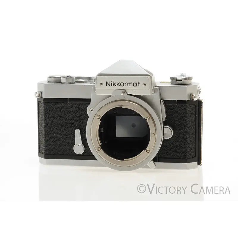 Nikon Nikkormat FT-N FTN Chrome 35mm Film Camera Body (no meter) [EXC-]