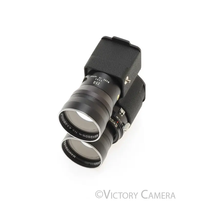 Mamiya Sekor 250mm f6.3 Telephoto TLR Lens for C220 C330 C22 C33 [MINT-]