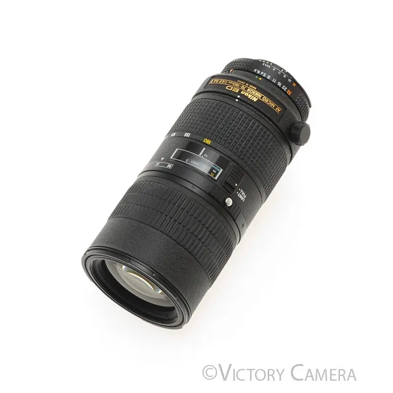 Nikon AF Micro-Nikkor 70-180mm 4.5-5.6 D ED Telephoto Zoom Lens [EXC+]