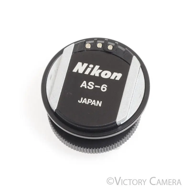 Nikon AS-6 Flash Coupler: Put F3 Flash on ISO Hotshoe