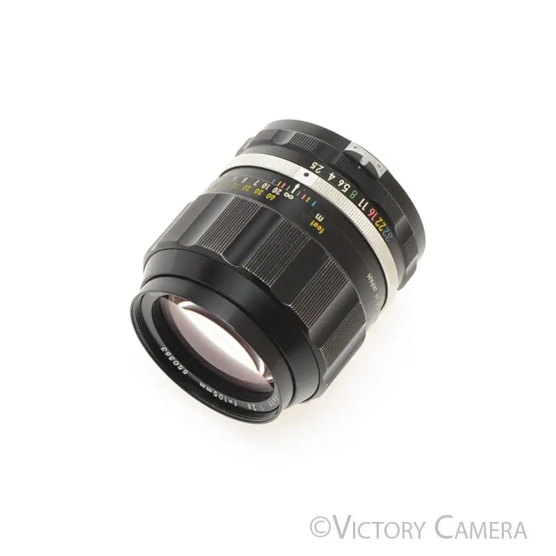 Nikon Nikkor-P 105mm f2.5 Photomic non-AI Telephoto Prime Lens  [EXC]