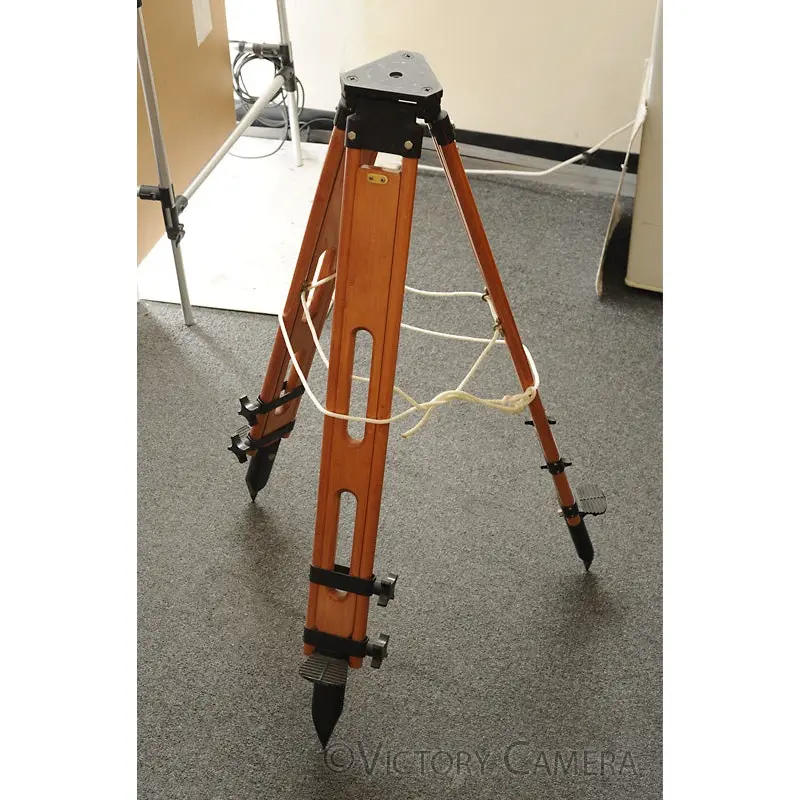 Zone VI Large Wooden Tripod Legs -No Screw- [EXC]