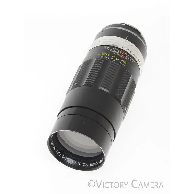Petri 200mm F4 Telephoto Lens [Good]