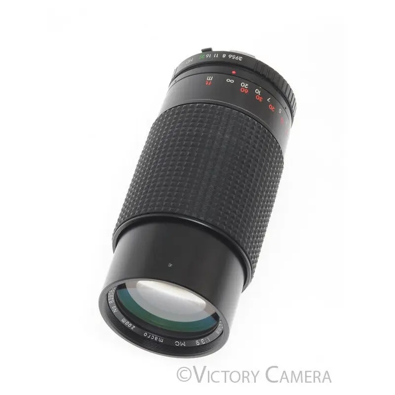 Albinar 80-200mm f3.9 Telephoto Zoom Lens for Minolta MD [EXC]