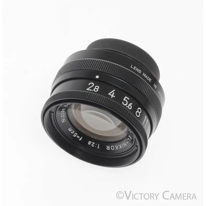 Rare Nippon Kogaku (Nikon) EL-Nikkor 5cm (50mm) f2.8 Enlarging Lens -Mint- [MINT-]