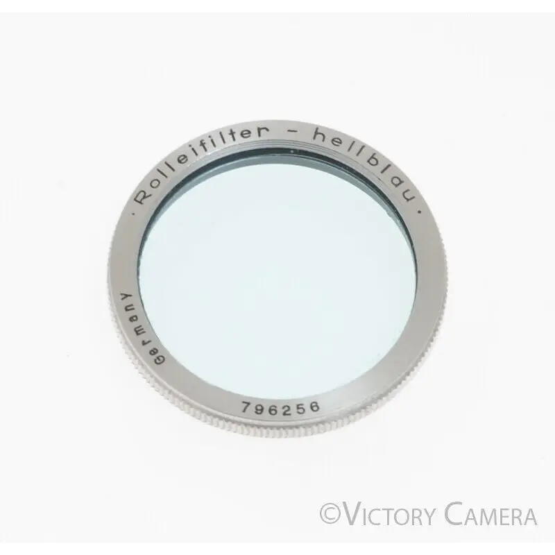 Rollei Rolleiflex Hellblau Blue Lens Filter Bay I 28.5mm -Clean- [EXC+]