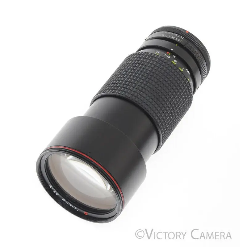 Tokina AT-X 80-200mm f2.8 SD Manual Focus Lens for Canon FD Mount -Read- [Good]