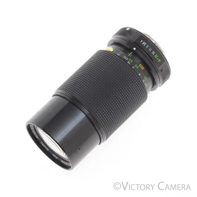 Access Precision-MC 80-200mm f4 Macro Telephoto Zoom Lens for Pentax K Mount [EXC+]