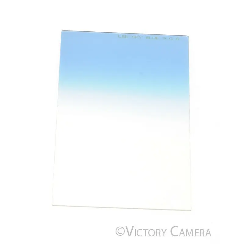 Lee 100mm x 150mm Sky Blue 3 Grad Soft Polycarbonate Filter -Read- [Good]