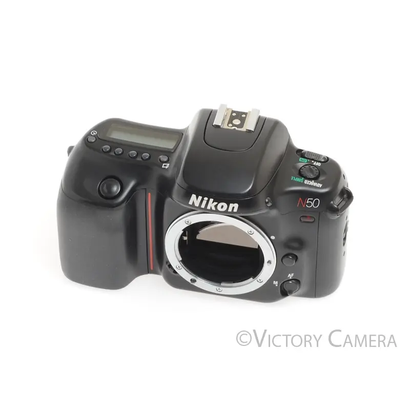 Nikon N50 AF Film Camera Body -Clean, Slightly Sticky- [Good]
