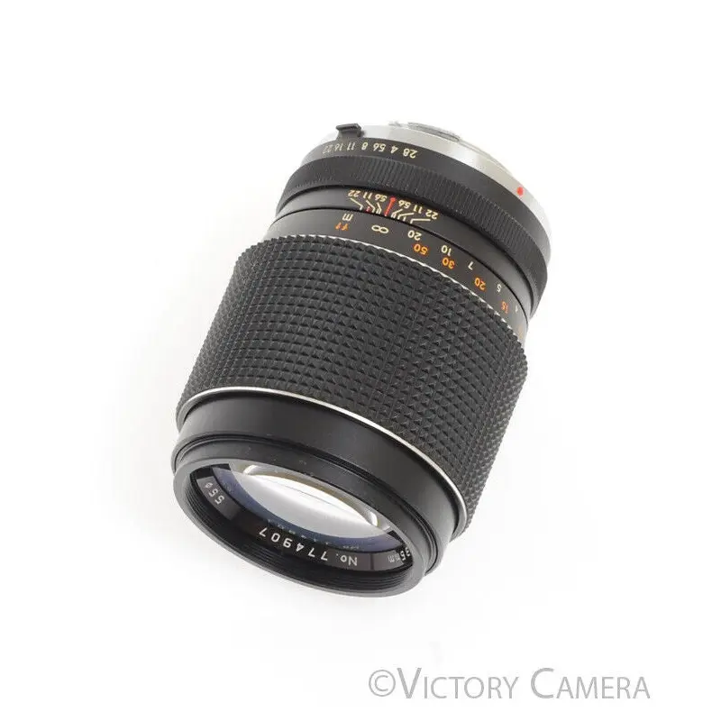Focal MC 135mm f2.8 Telephoto Portrait Headshot Lens for Minolta [Good]