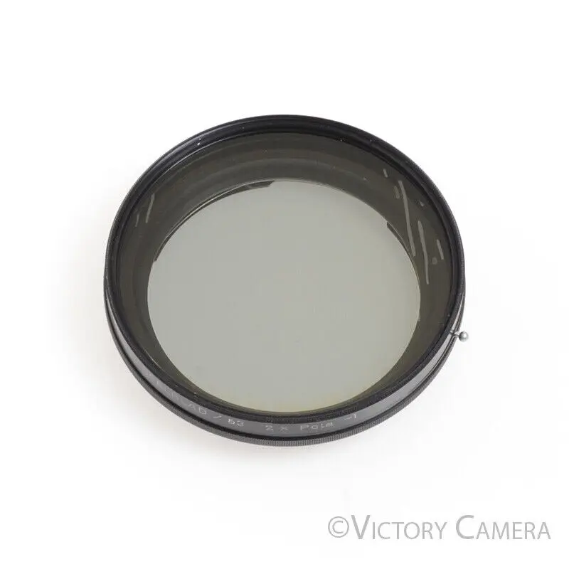 Hasselblad 63 Polarizer Filter 2x Pola -1 for Bay 50 C Lenses -Glass Defect- [BAR]
