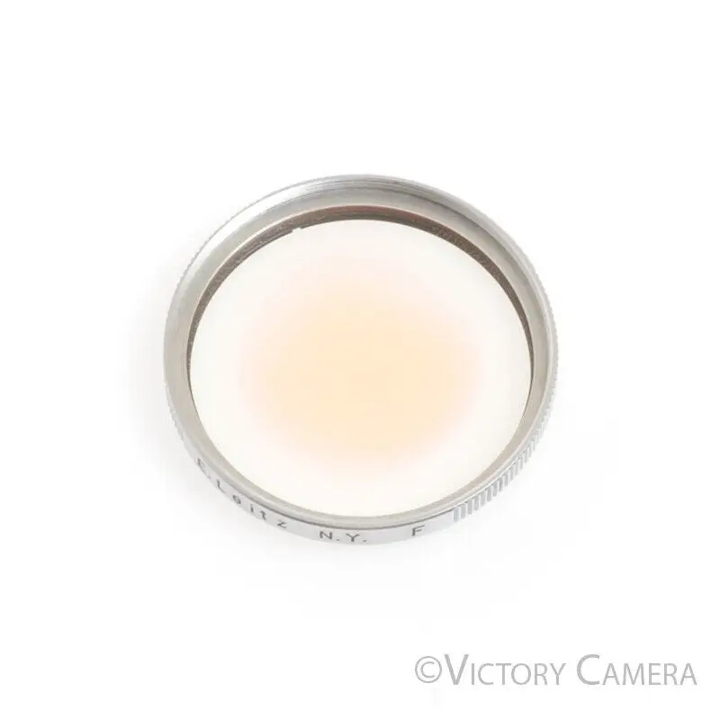 Leica E. Leitz N.Y. 39mm SL Skylight Filter Type F -Degradation, Orange Spot- [BAR]
