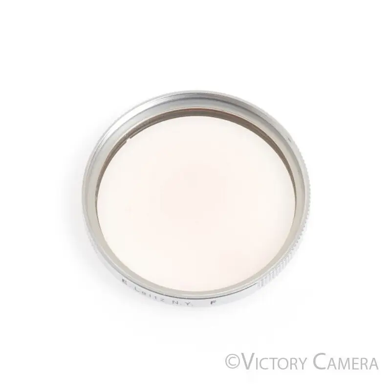 Leica E.Leitz NY E39 39mm Daylight Type F Chrome Ring Filter [EXC+]