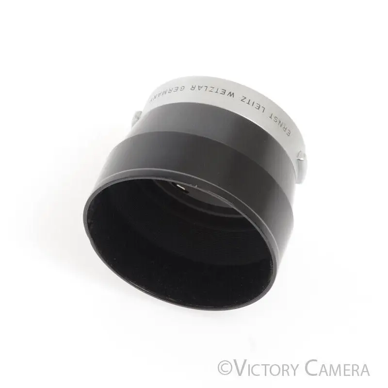 Leica IUFOO 12575N Metal Lens Shade / Hood for Elmar Elmarit 90mm, 135mm -Clean- [MINT-]