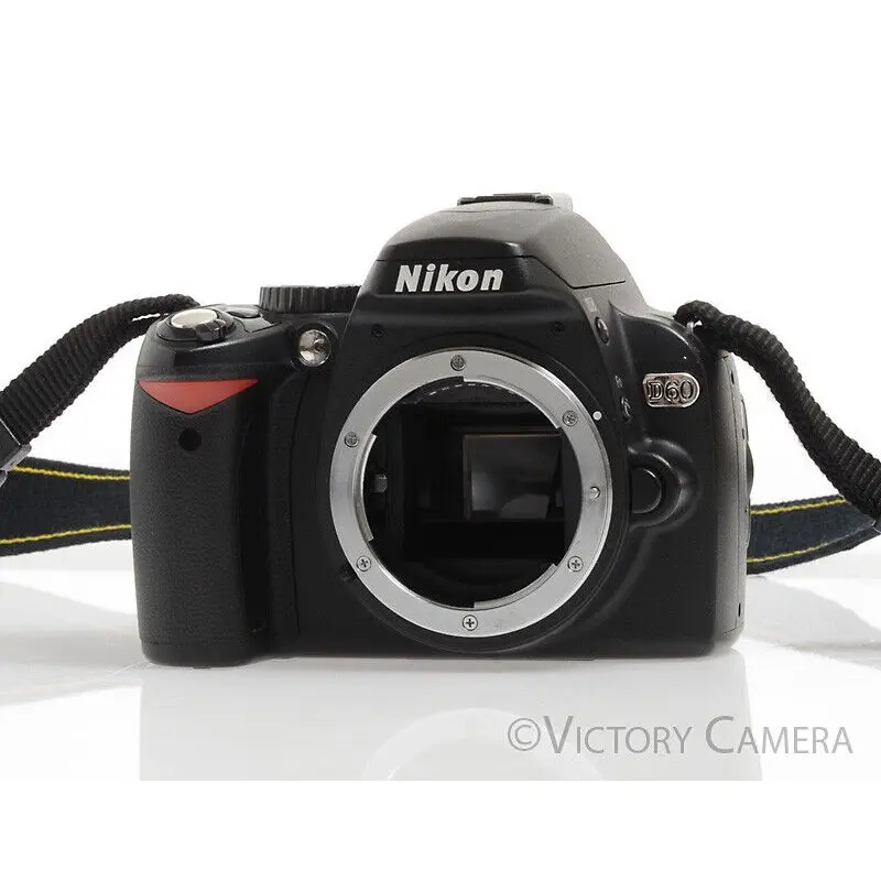 Nikon D60 10.2MP Digital SLR Digital Camera Body ~10,000 Shots [BAR]