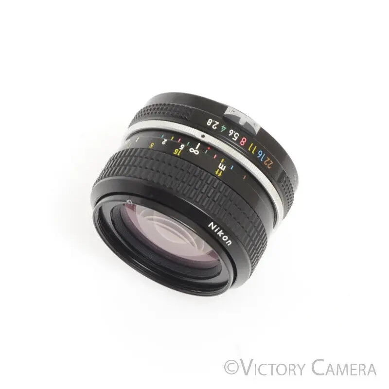 Nikon Nikkor 28mm f2.8 Non-AI Wide Angle Prime Lens [Good]