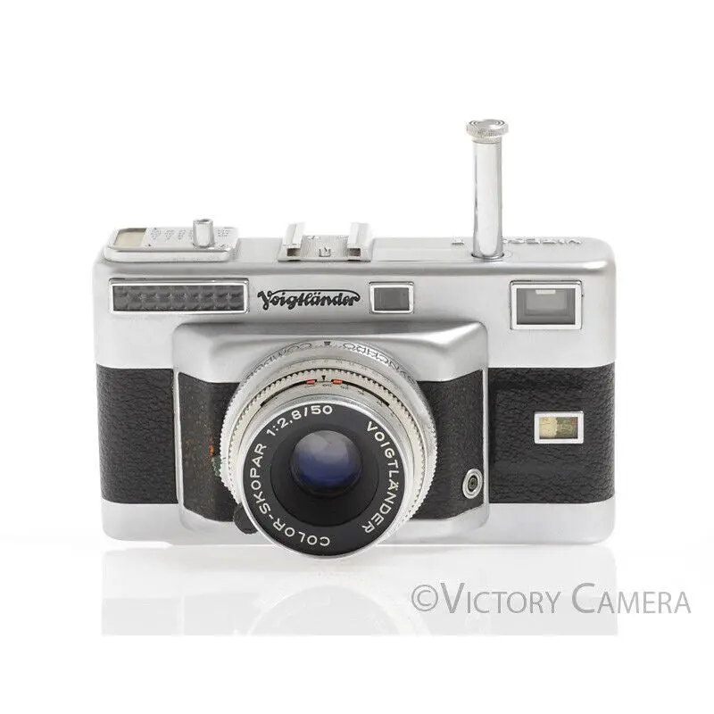 Voigtlander Vitessa T 35mm Camera w/ 50mm f2.8 Lens -As is, Bad Plunger- [BAR]