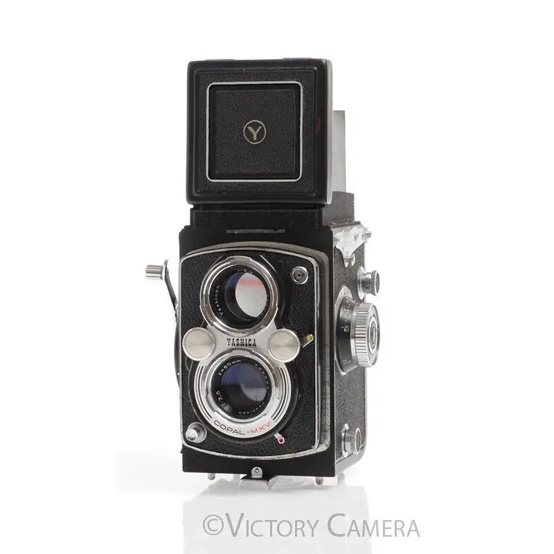Yashica Yashica-Mat TLR Camera w/ 80mm f3.5 Lens -Haze, Fungus- [AS-IS]