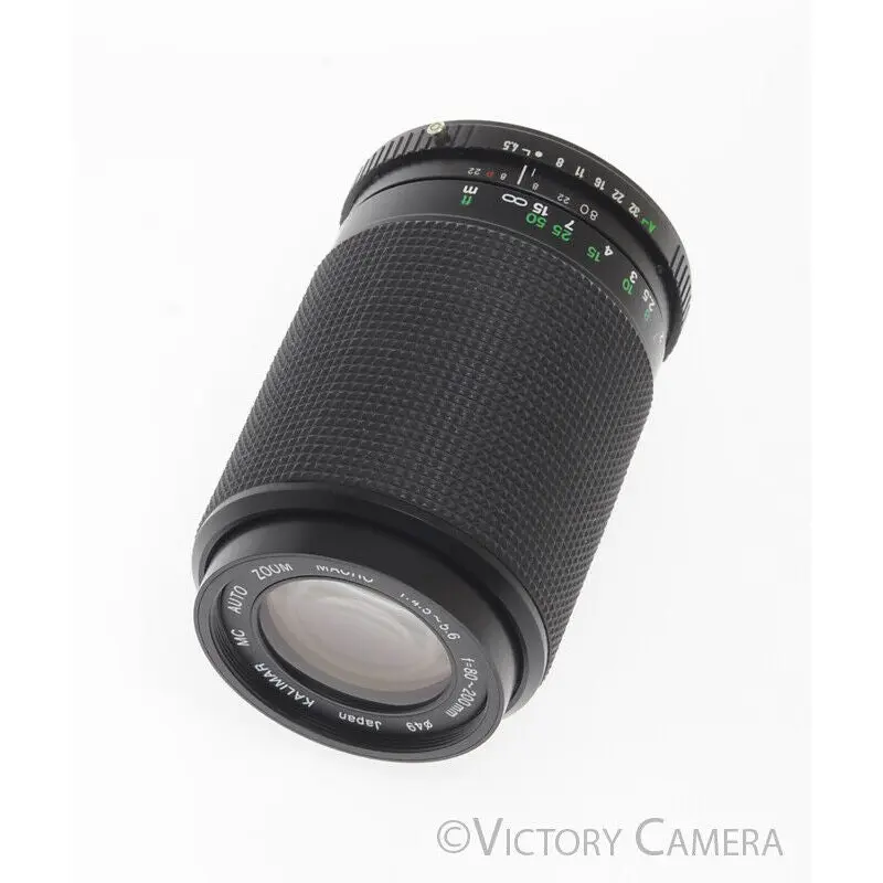 Kalimar 80-200mm F4.5-5.6 Nikon Manual Focus AI-S Telephoto Lens [EXC]