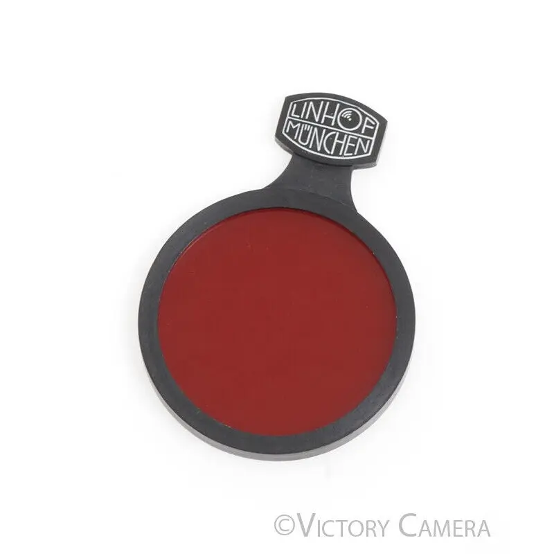 Linhof Munchen Drop-In Red rot 2 42mm Insert Filter for Technika Hood / Shade [EXC-]