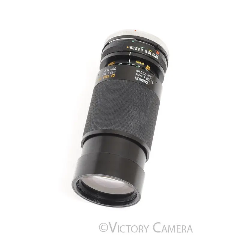 Tamron CF Tele Macro 80-210mm f3.8-4 Adaptall 2 Canon FD Lens [EXC]