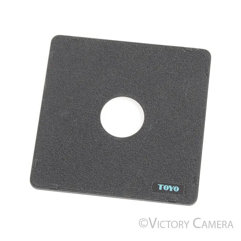 Toyo 4x5 View Camera #1 Lens Board [EXC]
