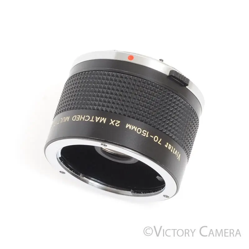 Vivitar MC 70-150mm 2x Matched Multiplier Teleconverter Olympus O/OM Mount [EXC+]