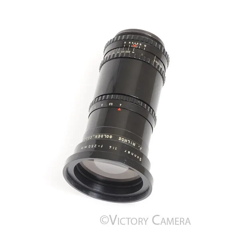 Hasselblad 250mm f4 Sonnar Zeiss Opton T Lens for 1000F / 1600F w/ Case [EXC+]