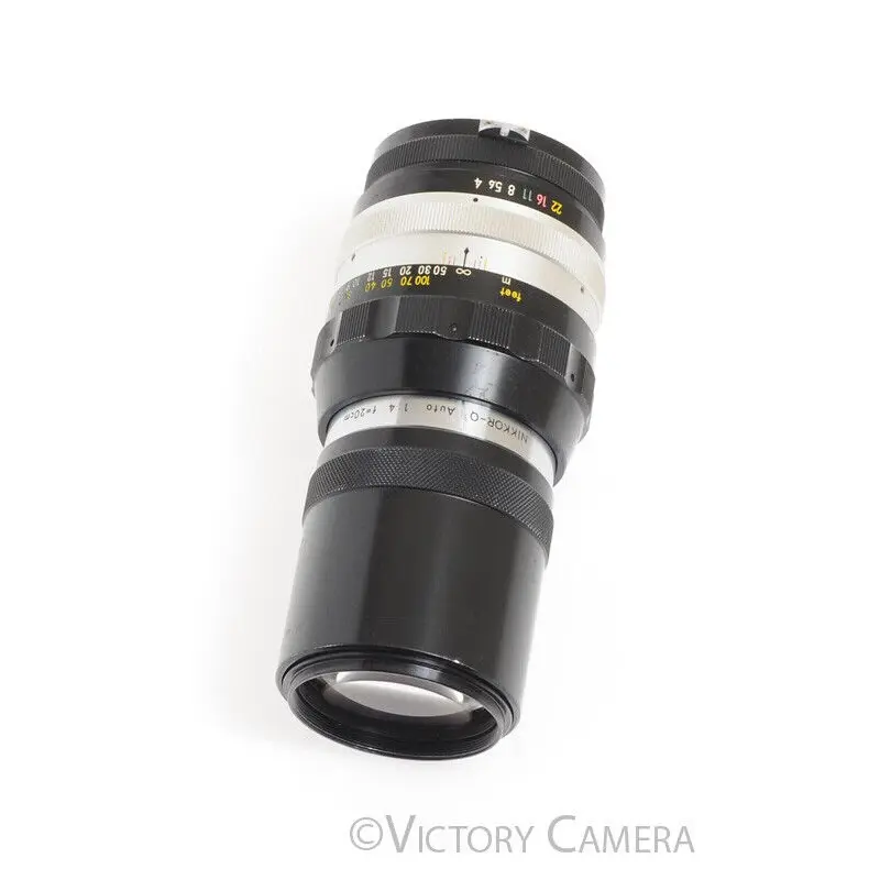 Nikon Nikkor-Q 20cm 200mm f4 Photomic non-AI Prime Lens [EXC-]
