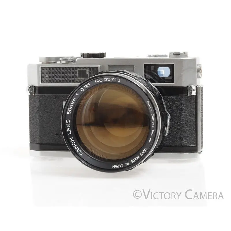 Canon 50mm f0.95 Dream Lens on Model 7 Camera Body -Clear Glass, Very Nice- [EXC-]