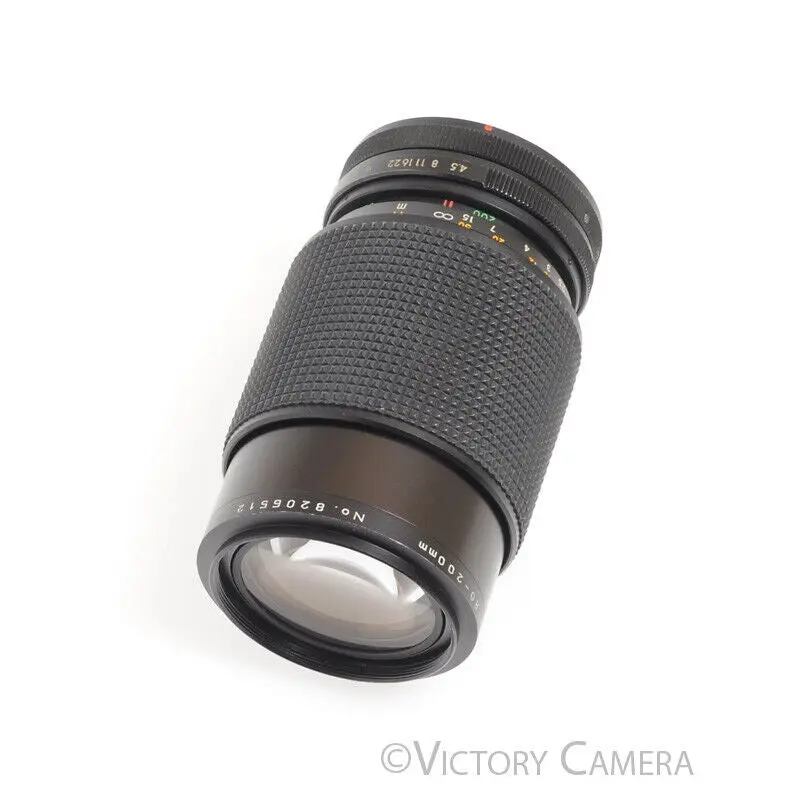 DeJur MC 80-200mm f4.5 Auto Zoom Telephoto Zoom Lens for FD Mount  [EXC]
