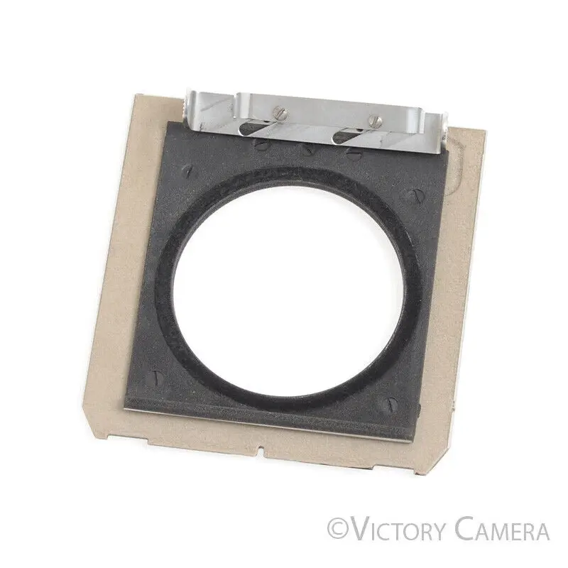 Linhof Technika 4x5 IV V to 6x9 Roll Film Lens Board Adapter [EXC]