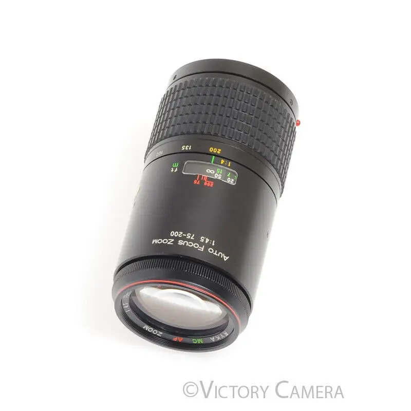 Ryka MC 75-200mm f4.5 AF Telephoto Zoom Lens for Minolta Maxxum  [EXC+]