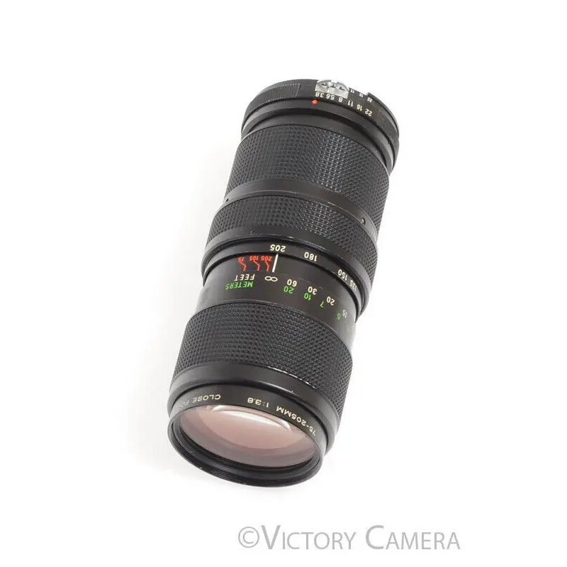 Vivitar 70-205mm F3.8 Close Focus Telephoto Zoom Lens for Nikon AI  [EXC]