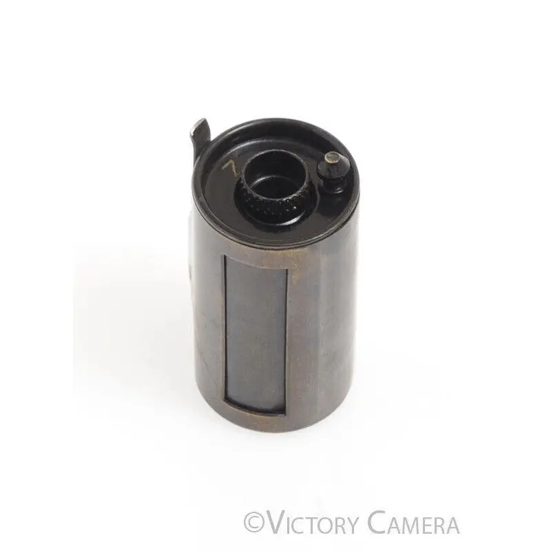 Leica E. Leitz Canister Z Brass Reloadable 35mm Film Camera Spool Cartridge [EXC-]