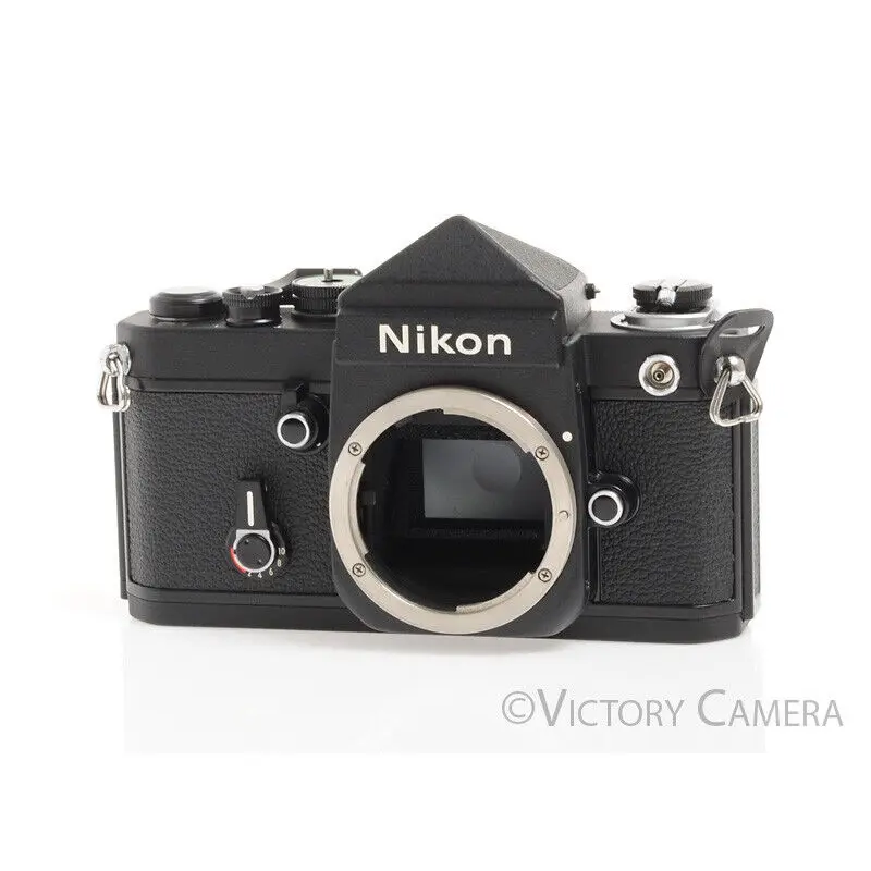 Nikon F2 Black Titan "No Name" Black 35mm SLR Camera -Mint- [MINT]