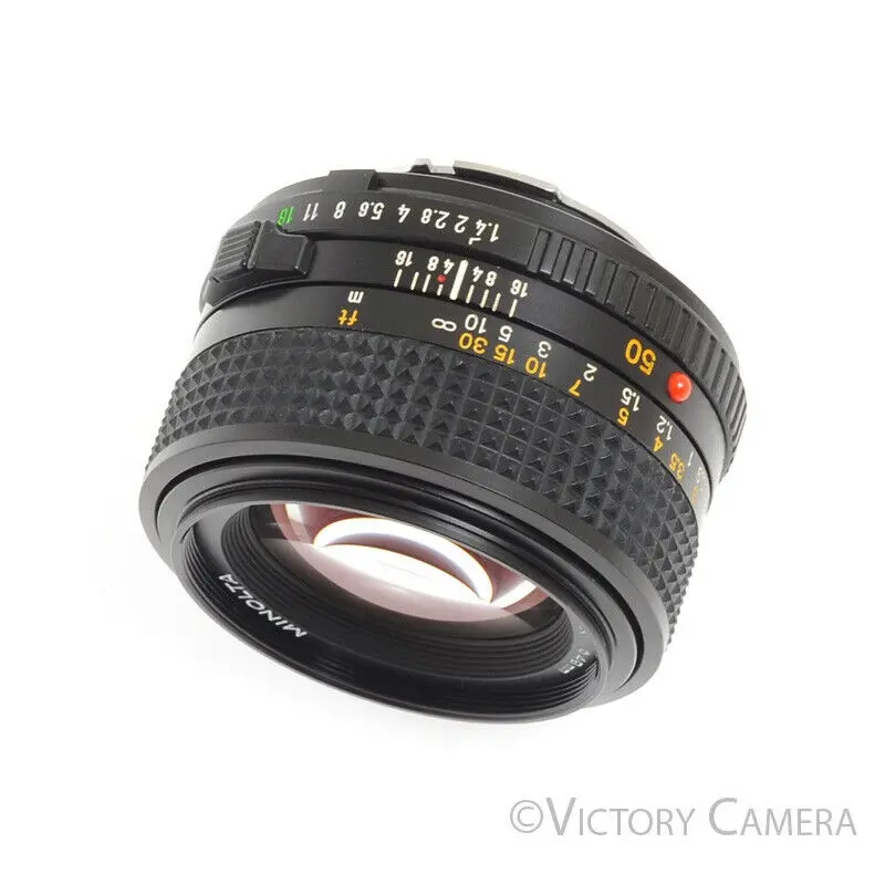 Minolta MD 50mm f1.4 Manual Focus Prime Lens [EXC]