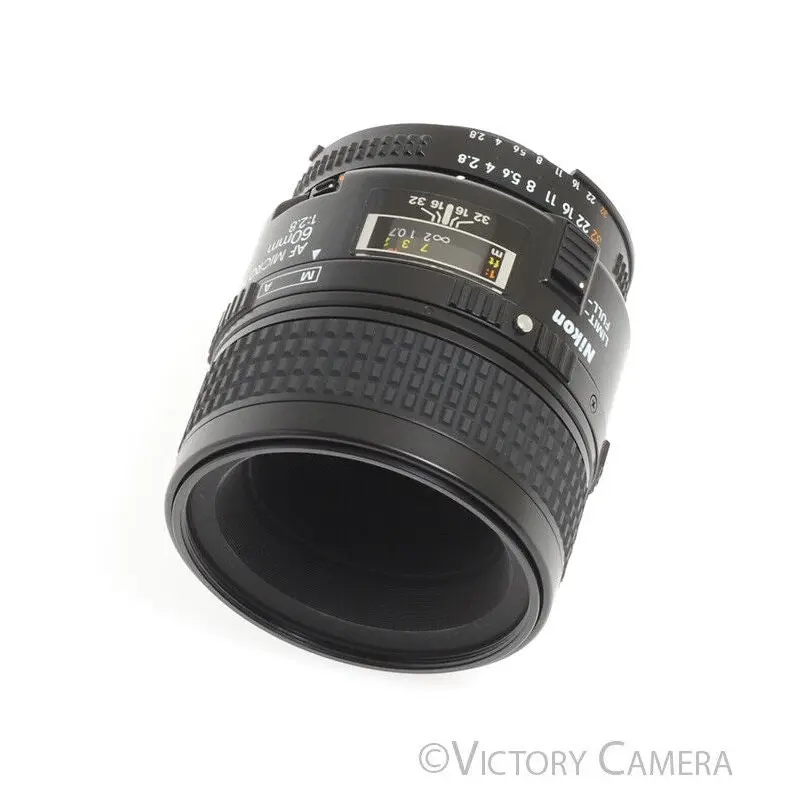 Nikon Micro-Nikkor 60mm f2.8 AF-D Autofocus 1:1 Macro Lens  [EXC+]