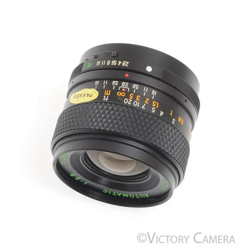 Owen Automatic 28mm F2.8 Auto Wide-Angle Lens for Konica AR [EXC]
