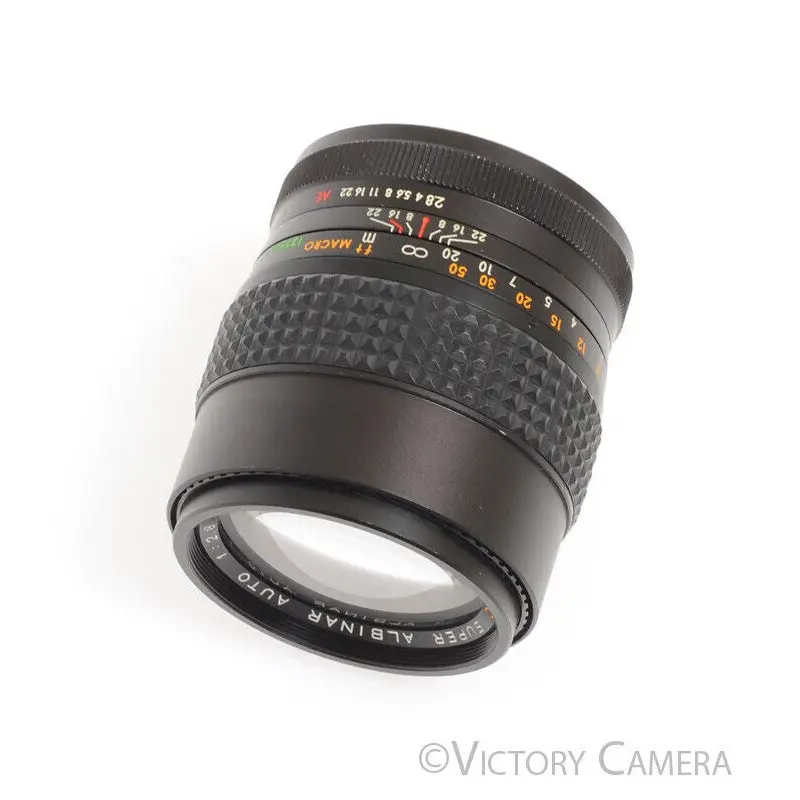 Super Albinar Auto MC 135mm f2.8 Macro Telephoto Prime Lens for Minolta  [EXC+]